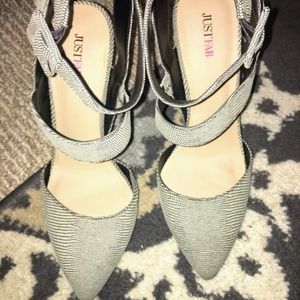 Ankle strap heels